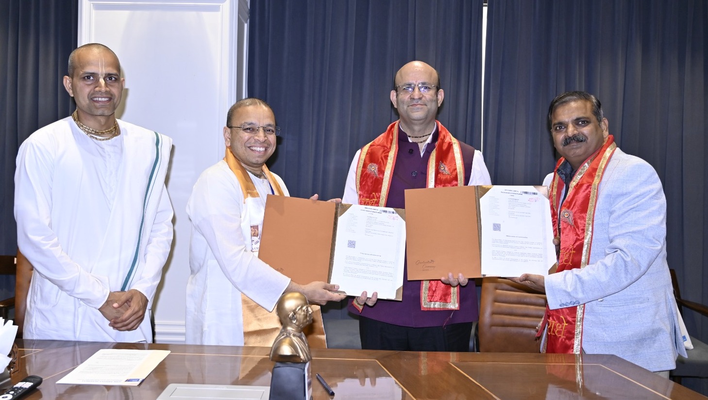 केडी विश्वविद्यालय और चंद्रोदय मंदिर का मूल्य आधारित शिक्षा पर अनुबंध