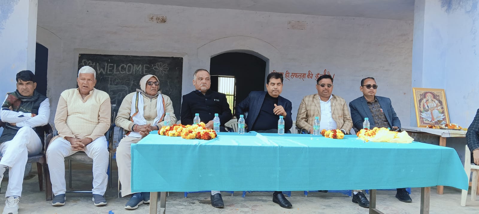 गांव खदोई में जनता इण्टर कॉलेज में 77वे गणतंत्र दिवस धूमधाम से मनाया गया