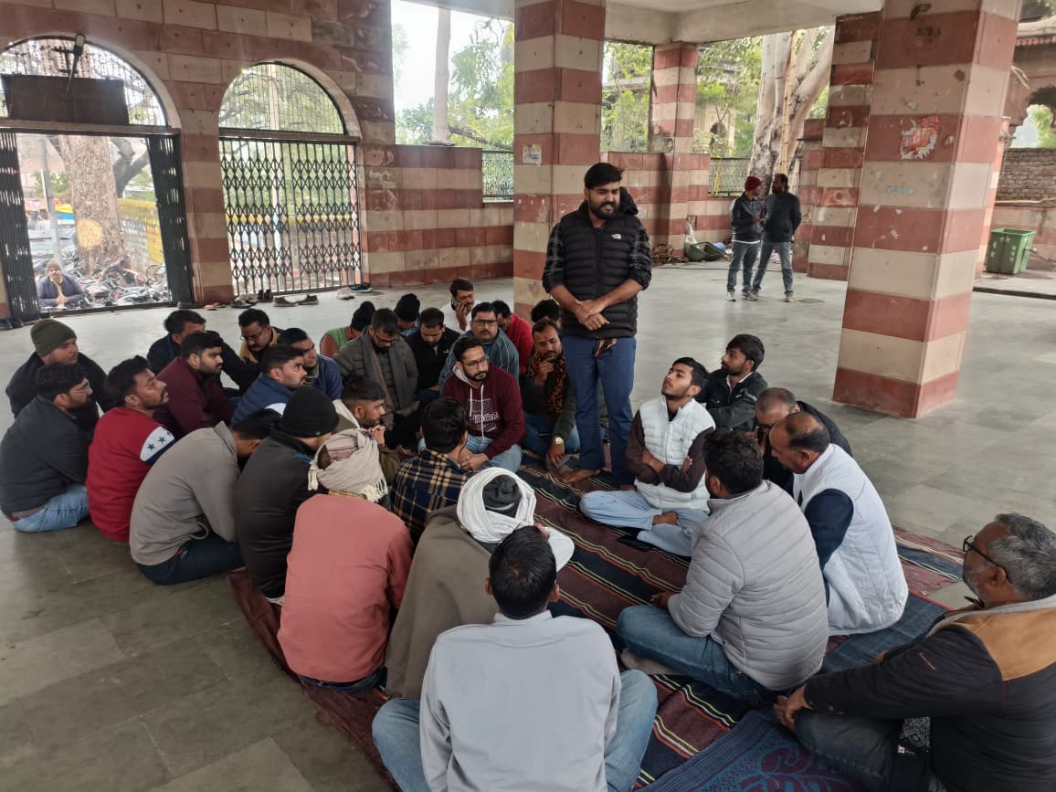 यूजीसी कानून के खिलाफ सर्वण समाज का विरोध