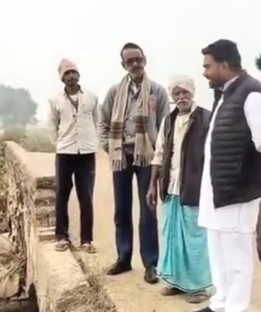 नहर पुल पर बाउंड्री वॉल न होने से लोग हो रहे हादसों का शिकार