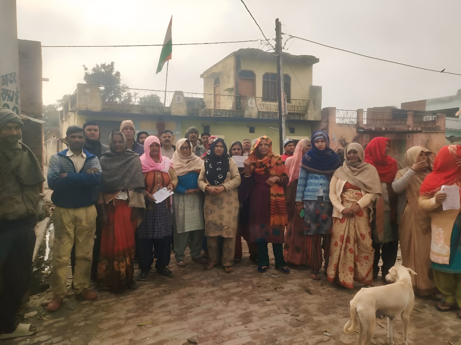 बुलंदशहर स्याना घनसूरपुर गांव में बंदरों के आतंक से ग्रामीण में दहशत