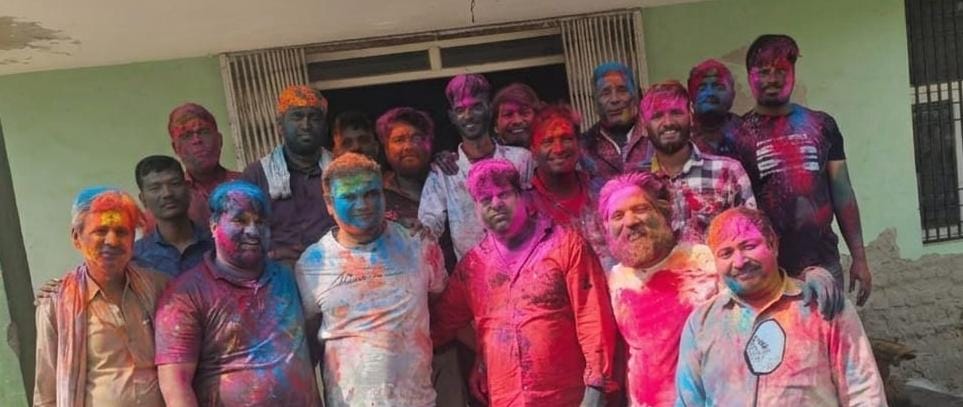 मंडी समति व्यापार सभा का होली मिलन समारोह हुआ सम्पन्न