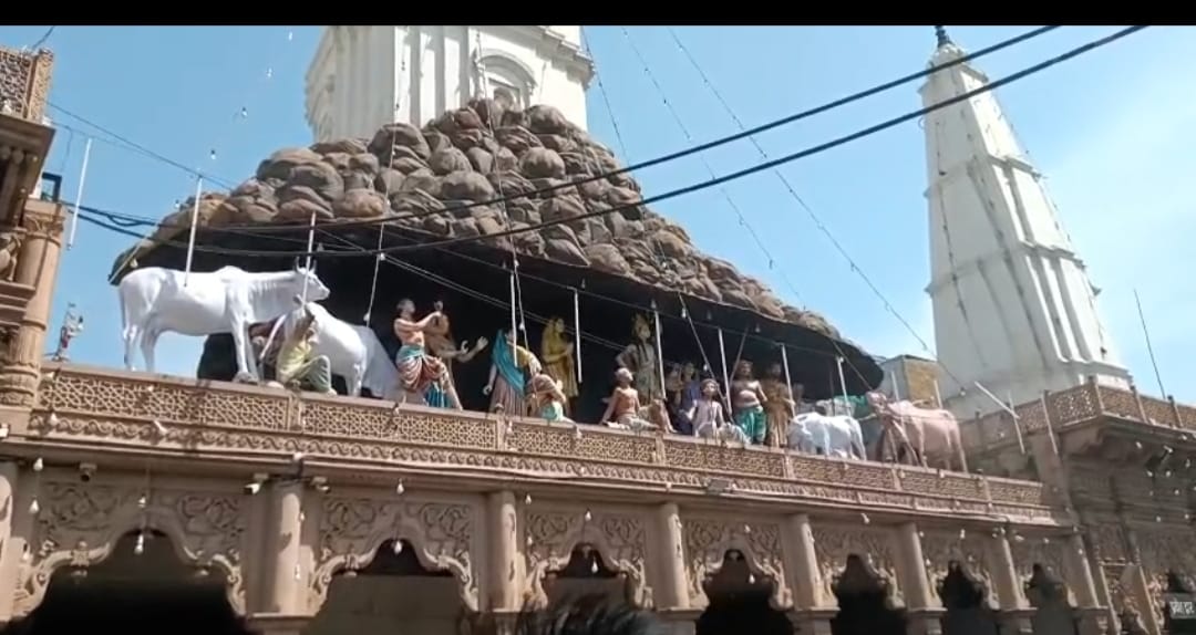 युद्ध स्तर पर चल रही राष्ट्रपति के गोवर्धन आगमन की तैयारियां