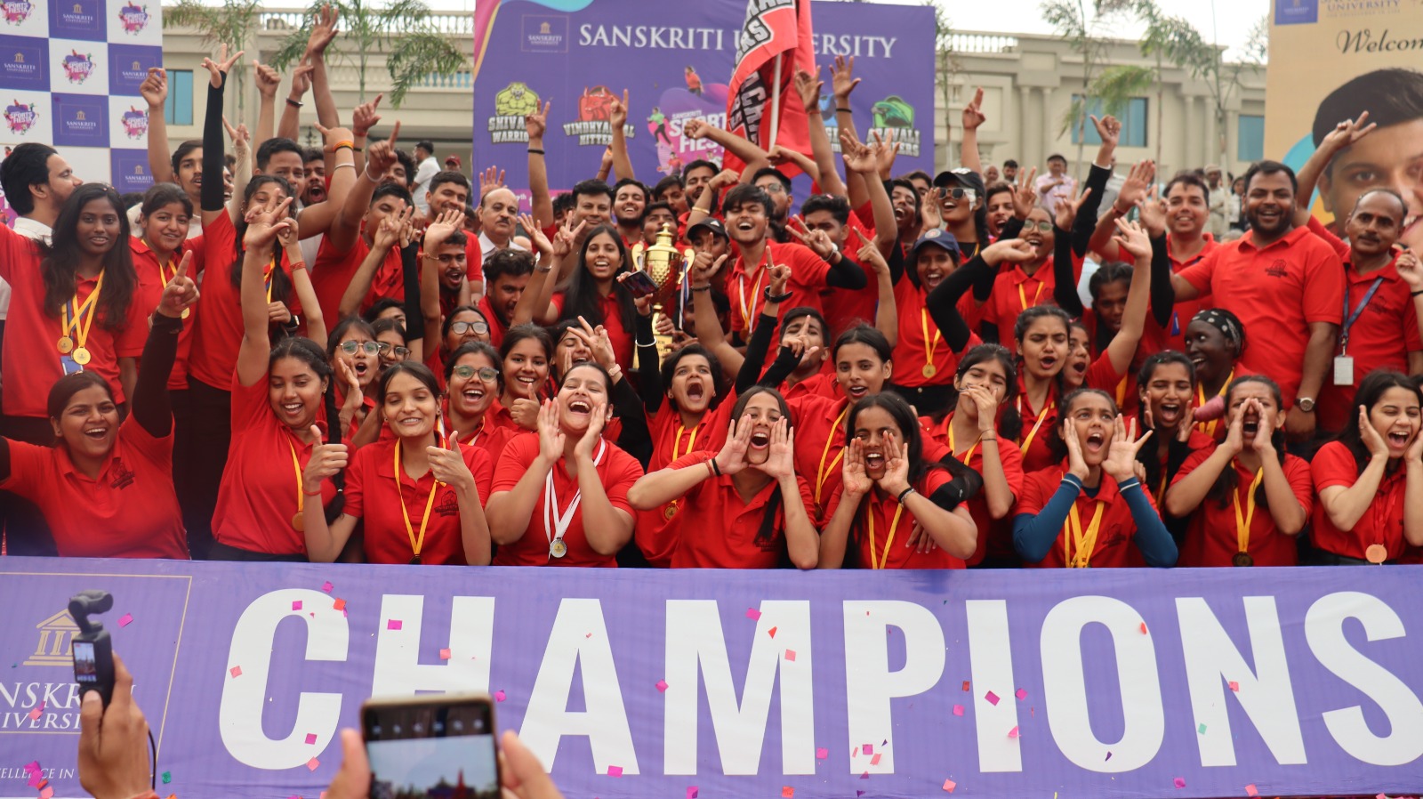 संस्कृति स्पोर्ट्स फिएस्टा 2026 का चैंपियन बना विध्यांचल हाउस