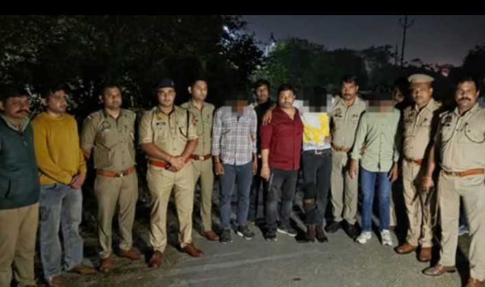 मुठभेड़ में दबोचे गए सुनार लूटकांड के 3 शातिर, एक के पैर में लगी गोली