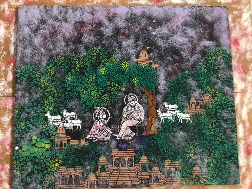 ब्रज की ‘सांझी’ लोक कला के संरक्षण में रसिक बल्लभ नागर का योगदान