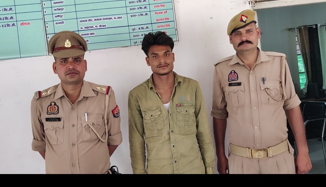 थाना शिकोहाबाद पुलिस टीम द्वारा अवैध कारतूस सहित अभियुक्त समीर को किया गिरफ्तार