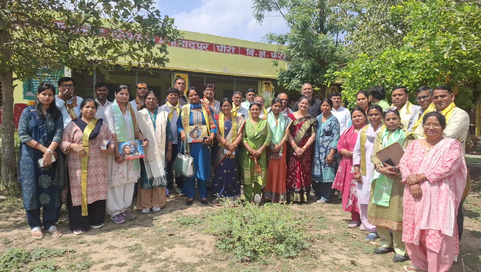 उच्च प्राथमिक विद्यालय में शिक्षक चौपाल का हुआ आयोजन