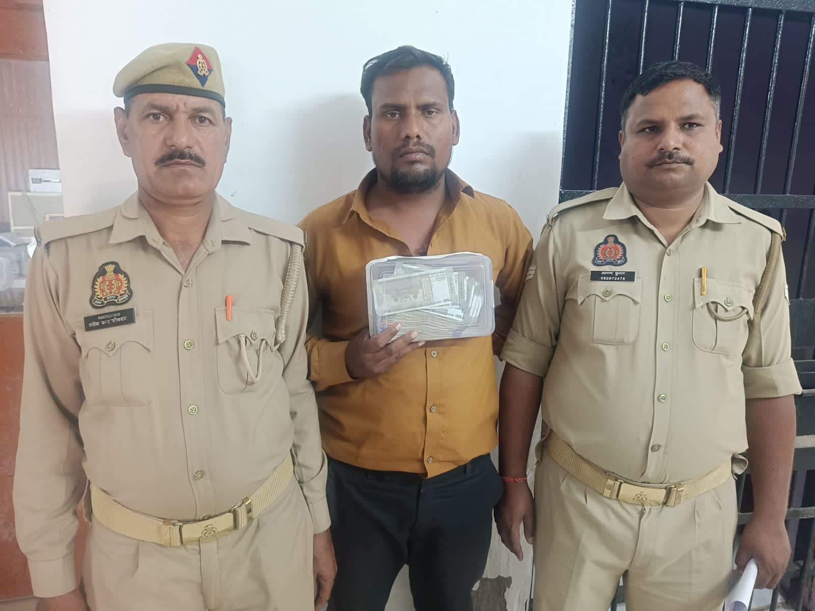 गोवर्धन पुलिस ने पैसे हड़पने की नीयत से लूट की रिपोर्ट दर्ज कराने वाले सख्श को भेजा जेल