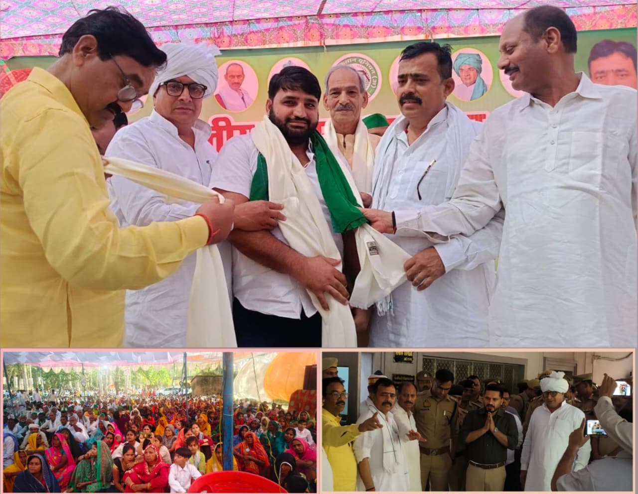 भारतीय किसान यूनियन अराजनीतिक की पंचायत का आयोजन