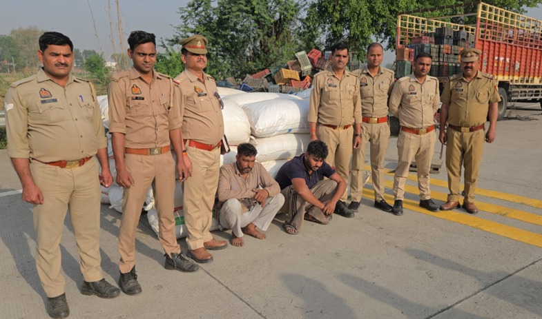 मांट पुलिस द्वारा तस्करी को ले जाया जा रहा करोङो रूपये का मादक पदार्थ किया बरामद