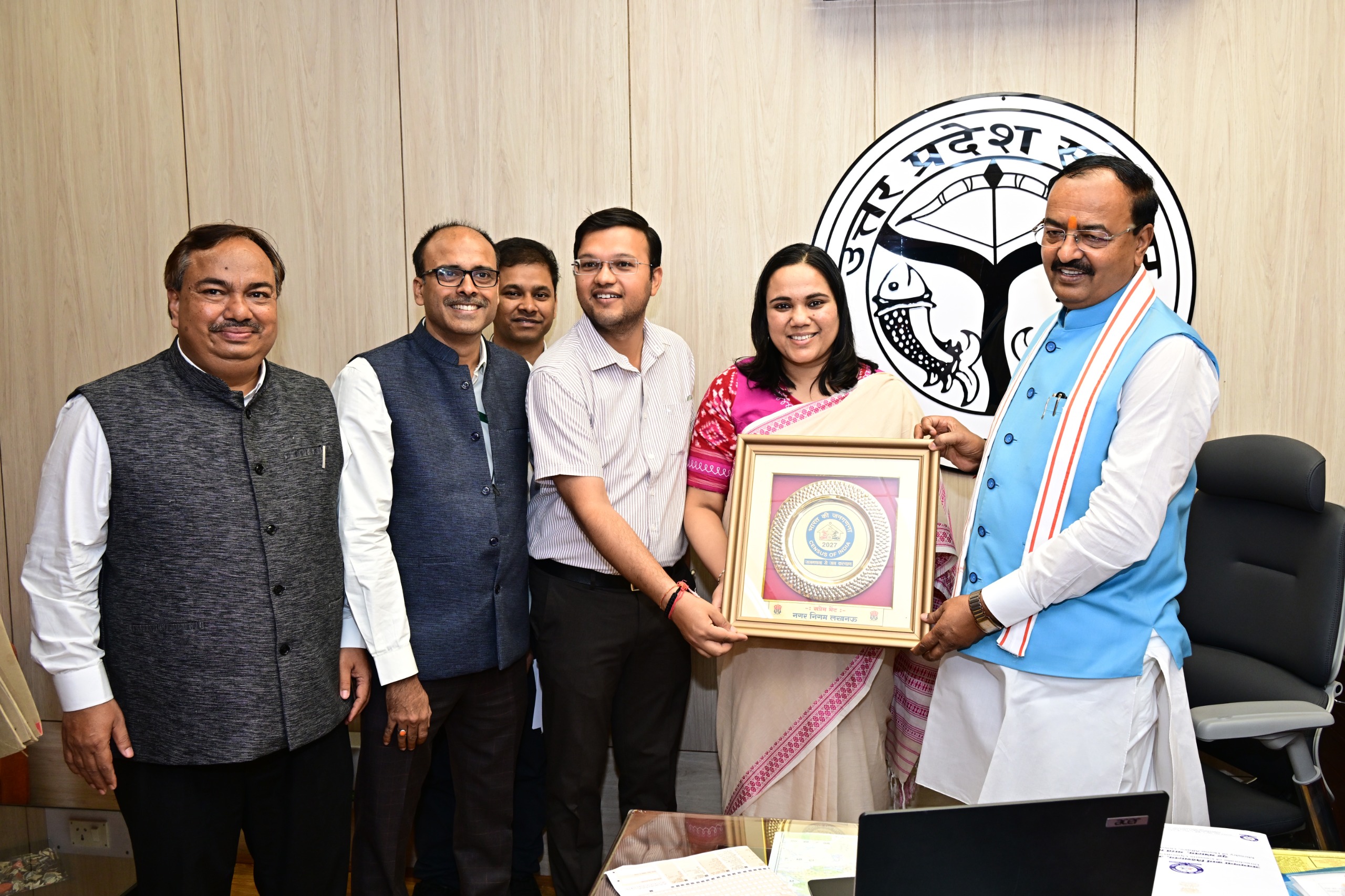 उप मुख्यमंत्री केशव प्रसाद मौर्य ने जनगणना-2027 के प्रथम चरण में भरा डिजिटल स्वगणना फार्म