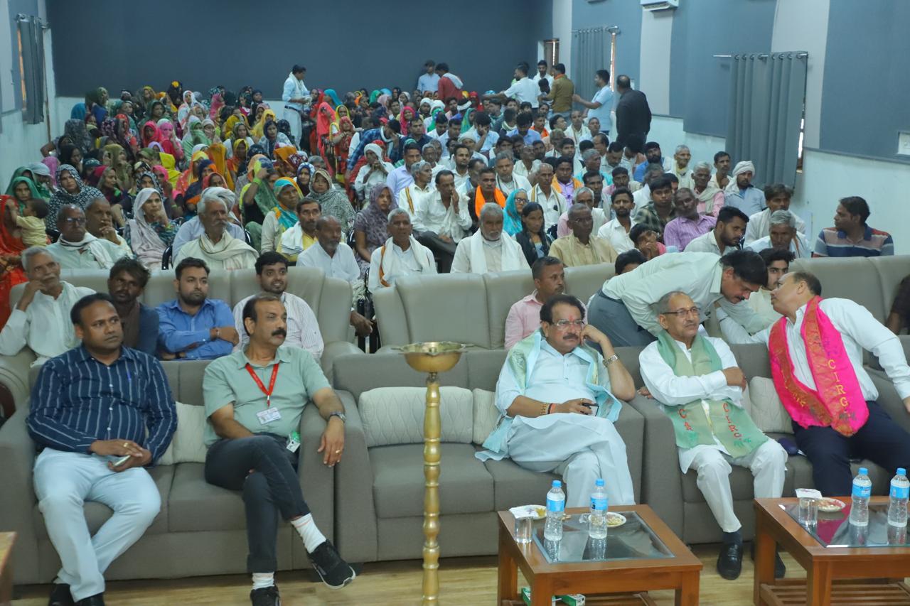 सीआईआरजी में पीएम किसान की 23वीं किस्त का सीधा प्रसारण, 480 किसानों ने लिया हिस्सा