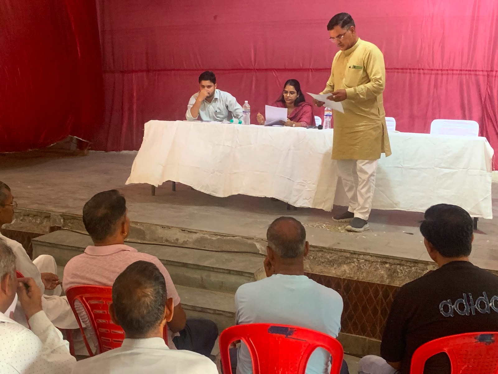 रीको रोड रेलवे ओवरब्रिज निर्माण को लेकर जनसुनवाई आयोजित