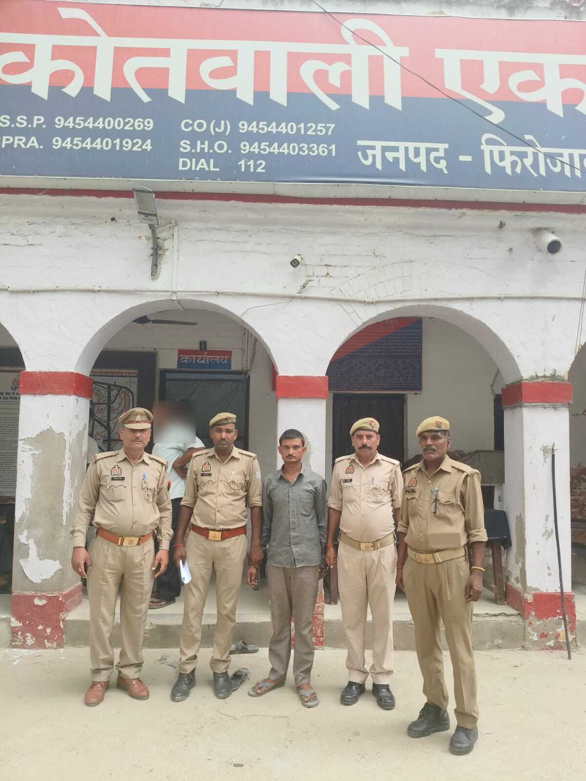 पॉक्सो एक्ट के वांछित आरोपी को एका पुलिस ने किया गिरफ्तार