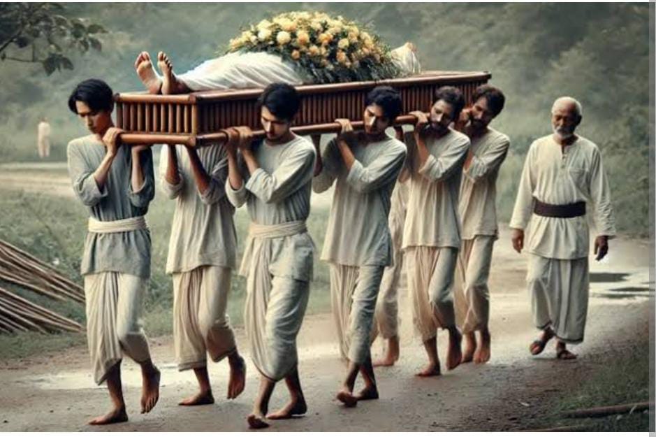 कुरकंदा का शमशान डूबा, अंतिम संस्कार के लिए मथुरा जाना पड़ा