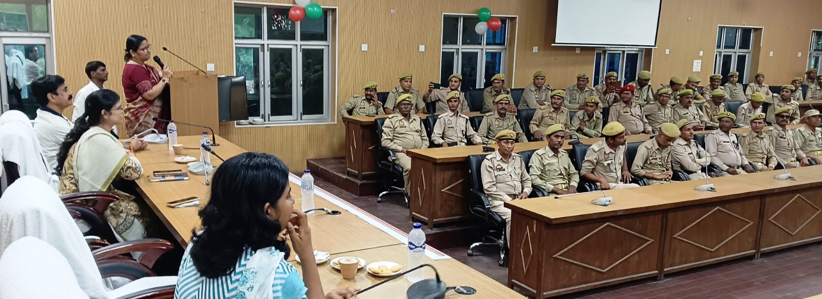 प्रान्तीय रक्षक दल के जवानों का सम्मेलन