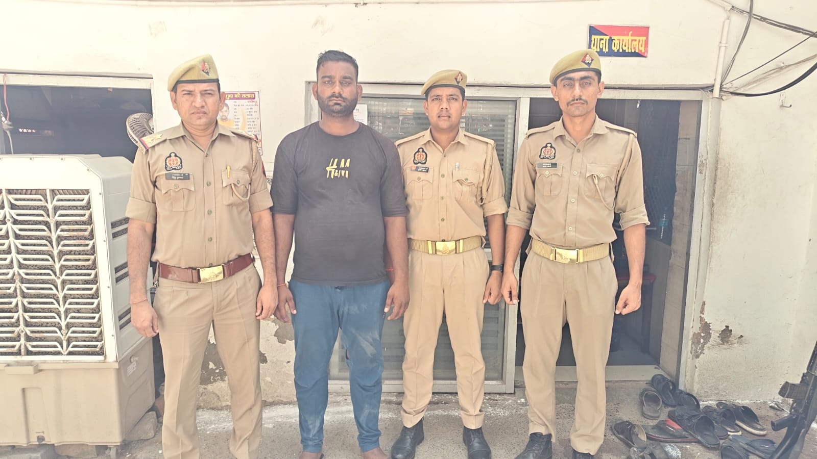 रसूलपुर पुलिस ने हत्या के प्रयास में वांछित आरोपी को किया गिरफ्तार