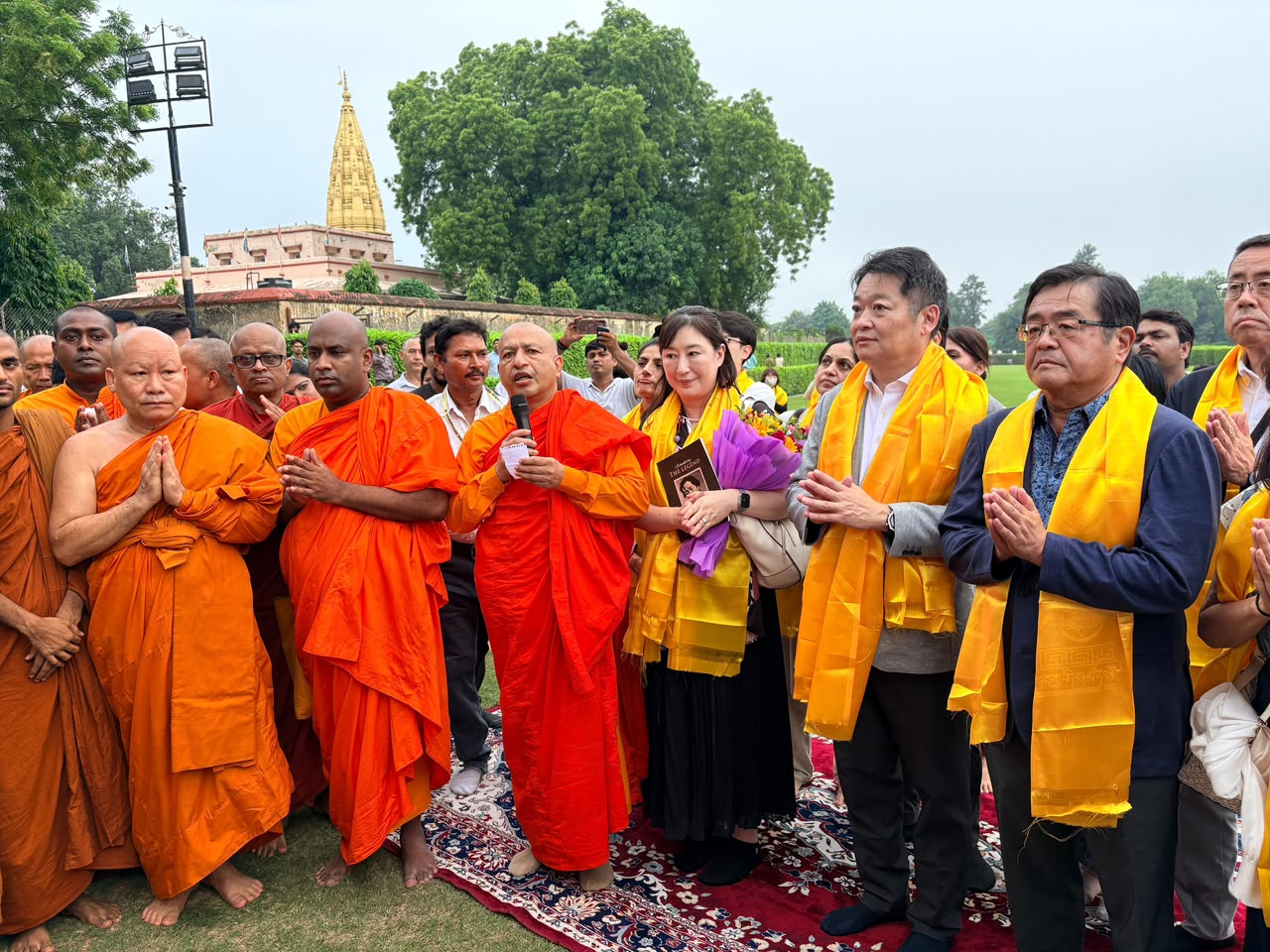 यूनेस्को विश्व धरोहर के रूप में मान्यता प्राप्त बौद्ध विरासत से रूबरू हुआ जापानी प्रतिनिधिमंडल