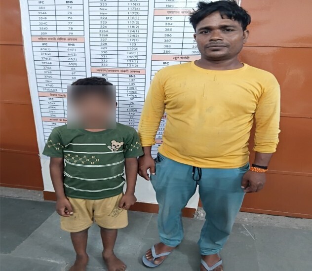 ऑपरेशन मुस्कान में पांच घंटे में गुम बालक बरामद, परिजनों को सौंपा