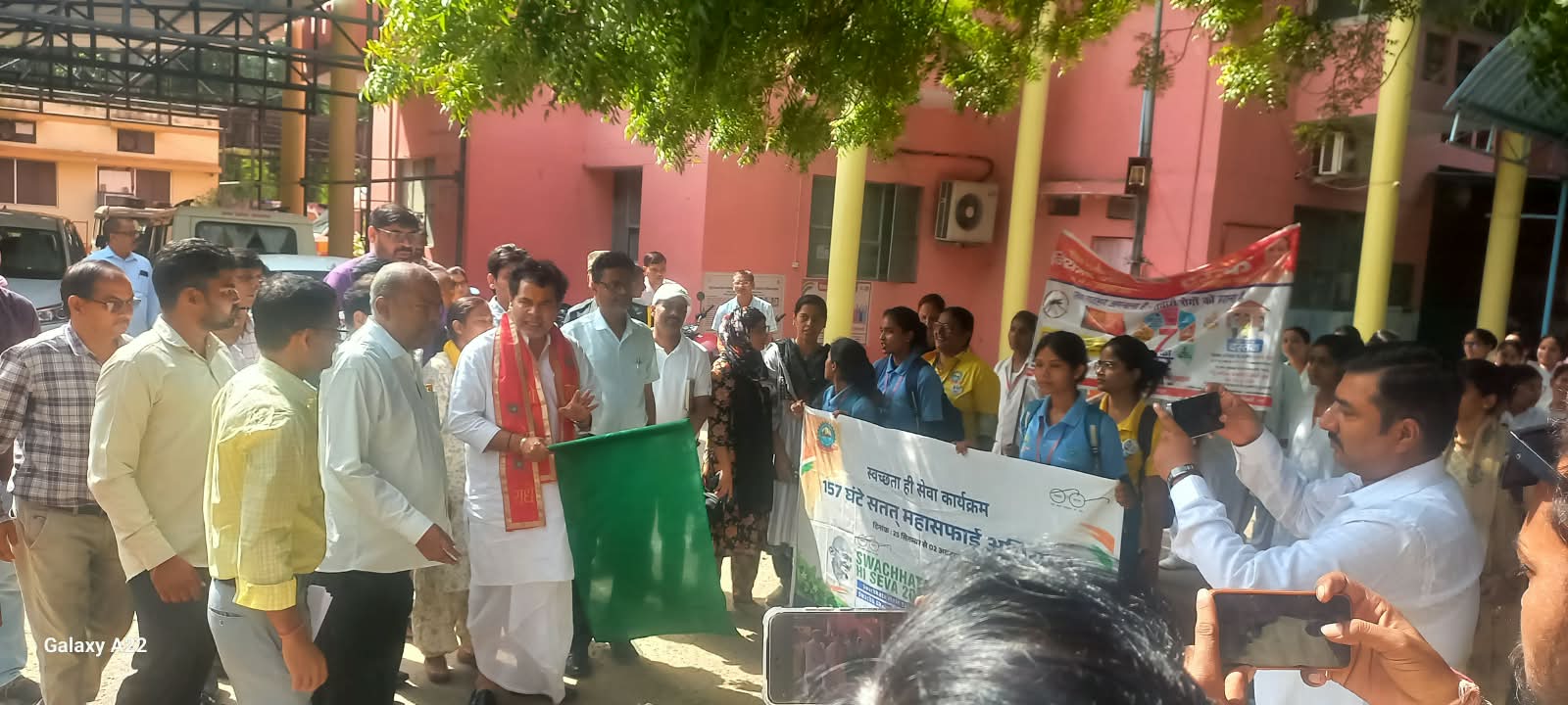संचारी रोग नियंत्रण अभियान का शुभारंभ, विधायक श्रीकांत शर्मा ने दिखाई रैली को हरी झंडी