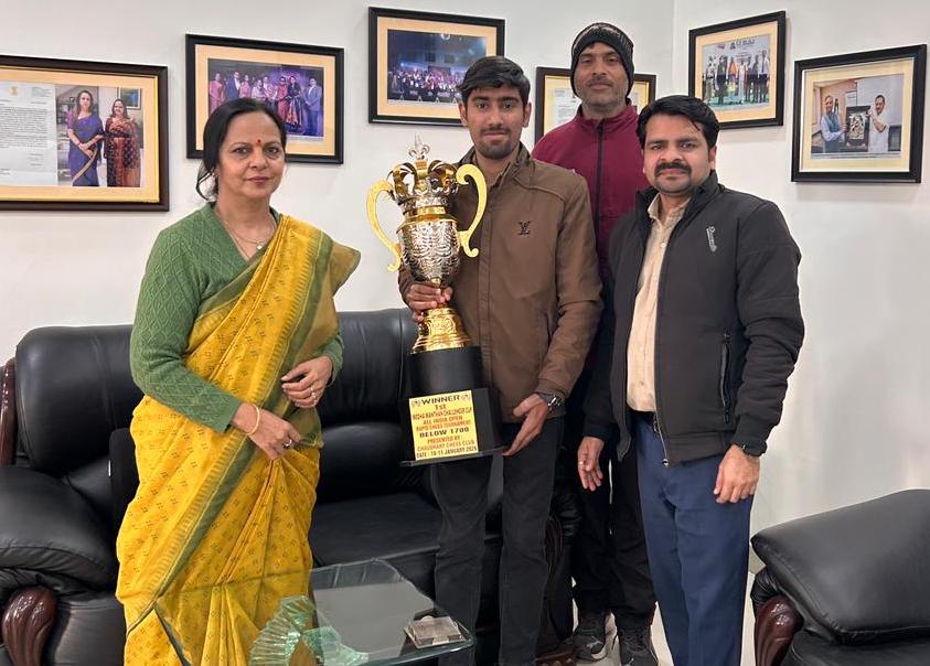 शतरंज की बिसात पर जीएल बजाज के शिवा गौतम का चला जादू